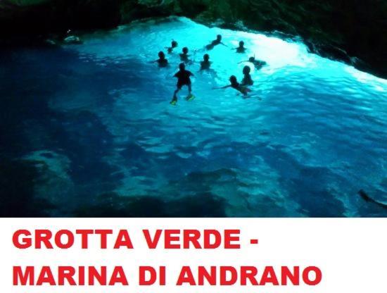 La Terrazza Di Fabrizio 5 Minuti Dal Mare Villa Andrano Ngoại thất bức ảnh