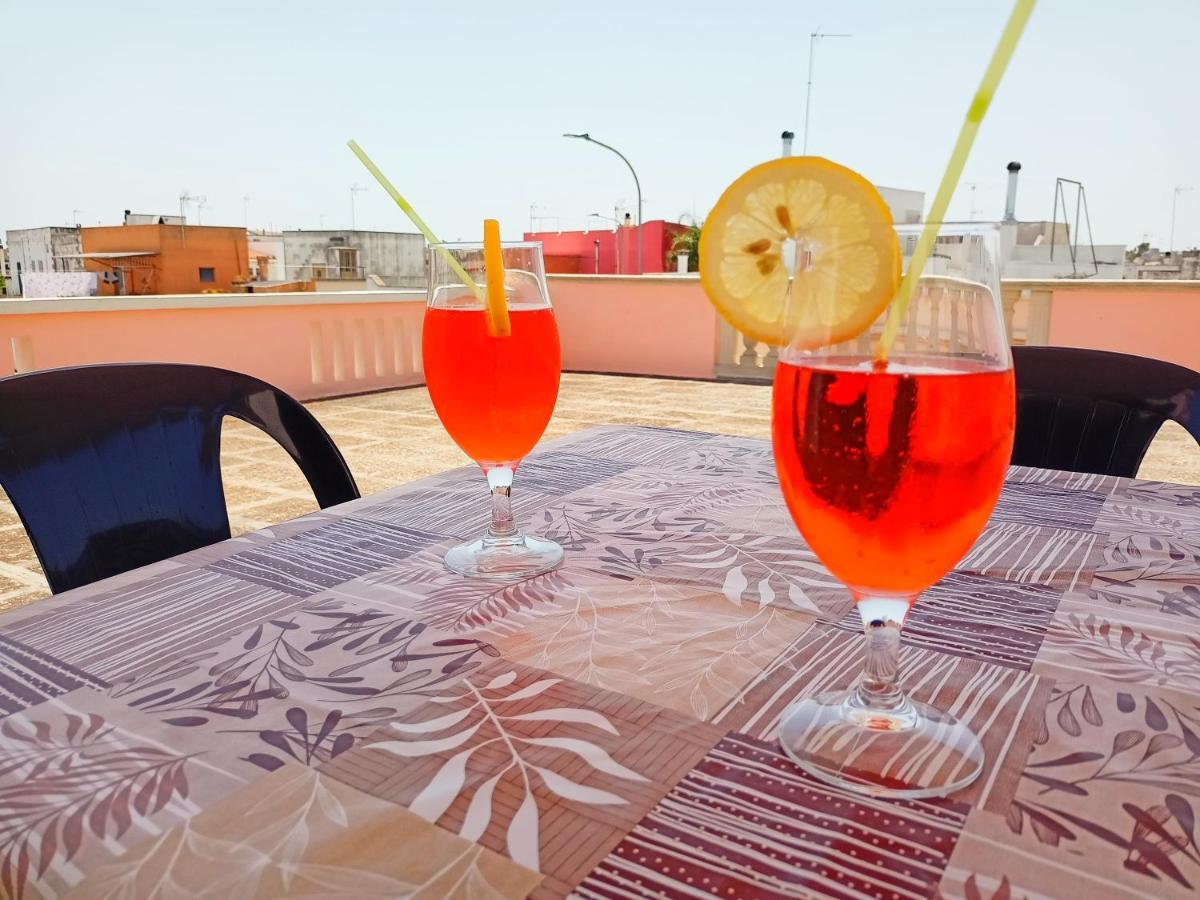 La Terrazza Di Fabrizio 5 Minuti Dal Mare Villa Andrano Ngoại thất bức ảnh